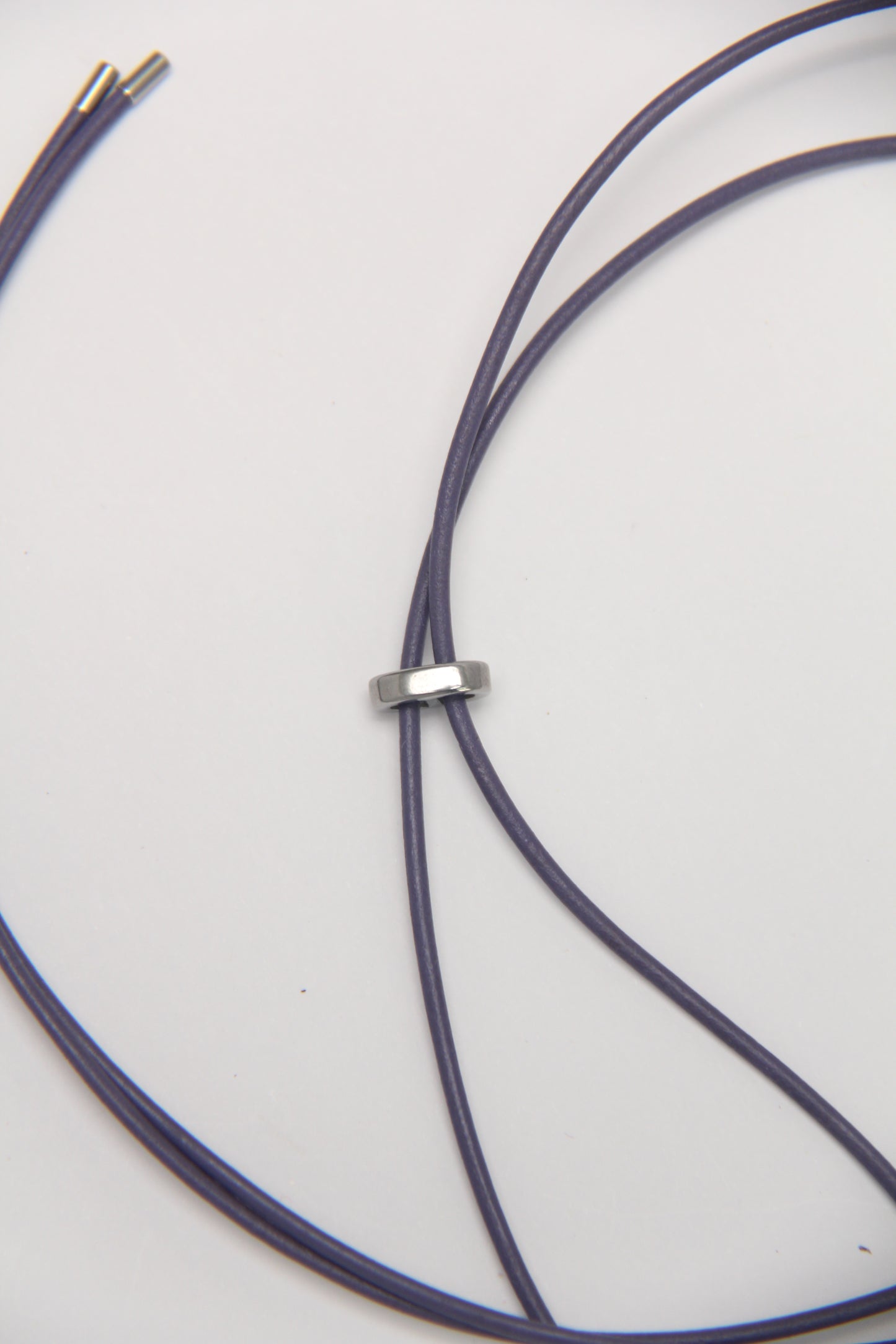 Pendant: Amethyst Stalactite Flower Flat Slice