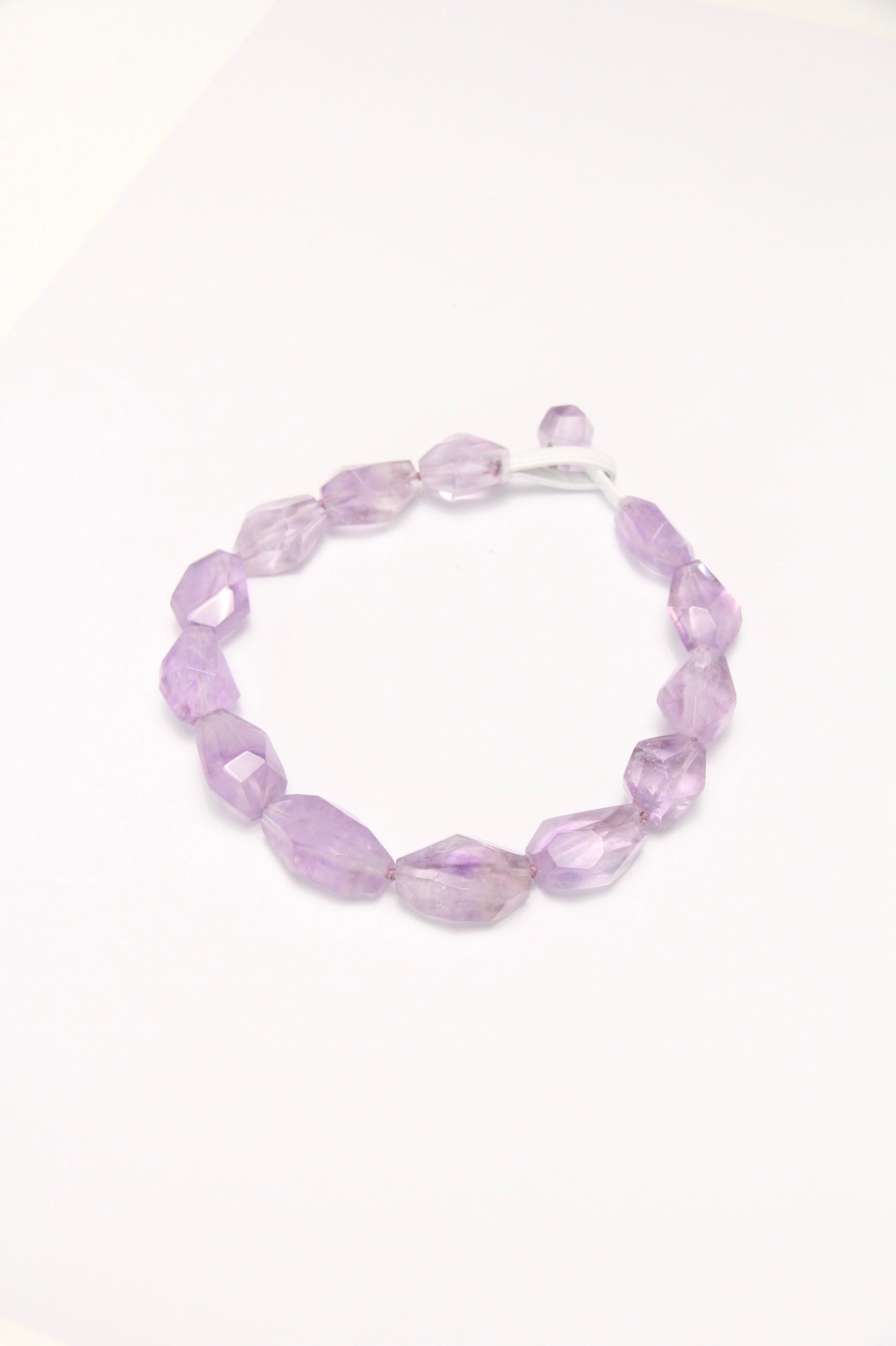 Necklace: amethyst