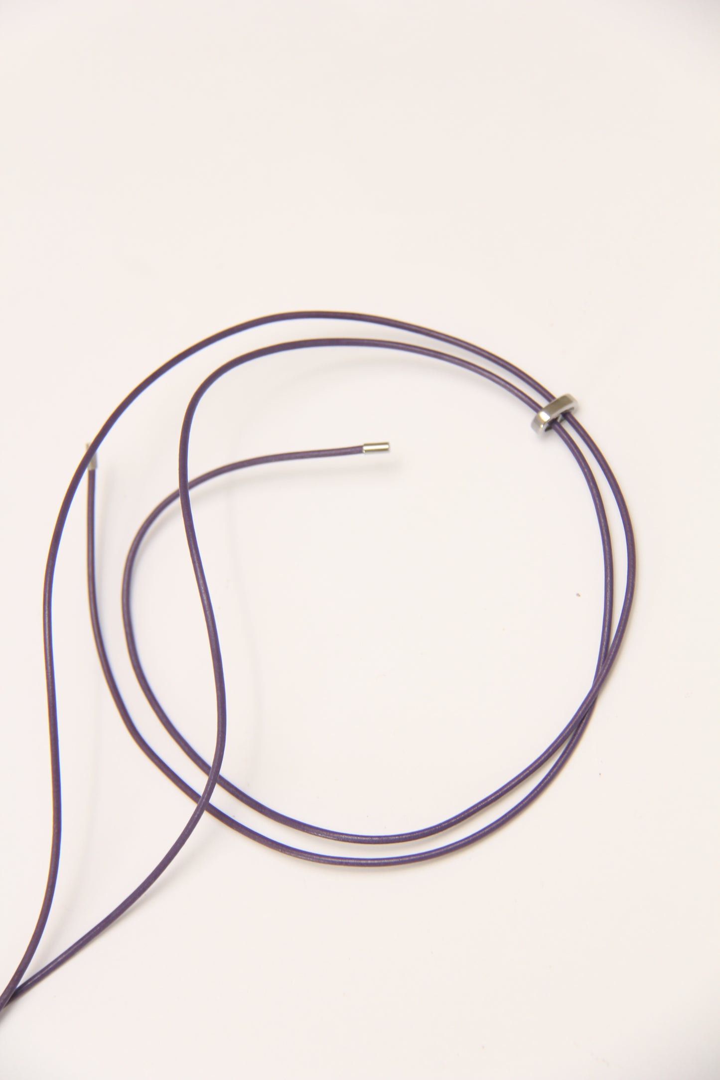 Pendant: morganite, amethyst