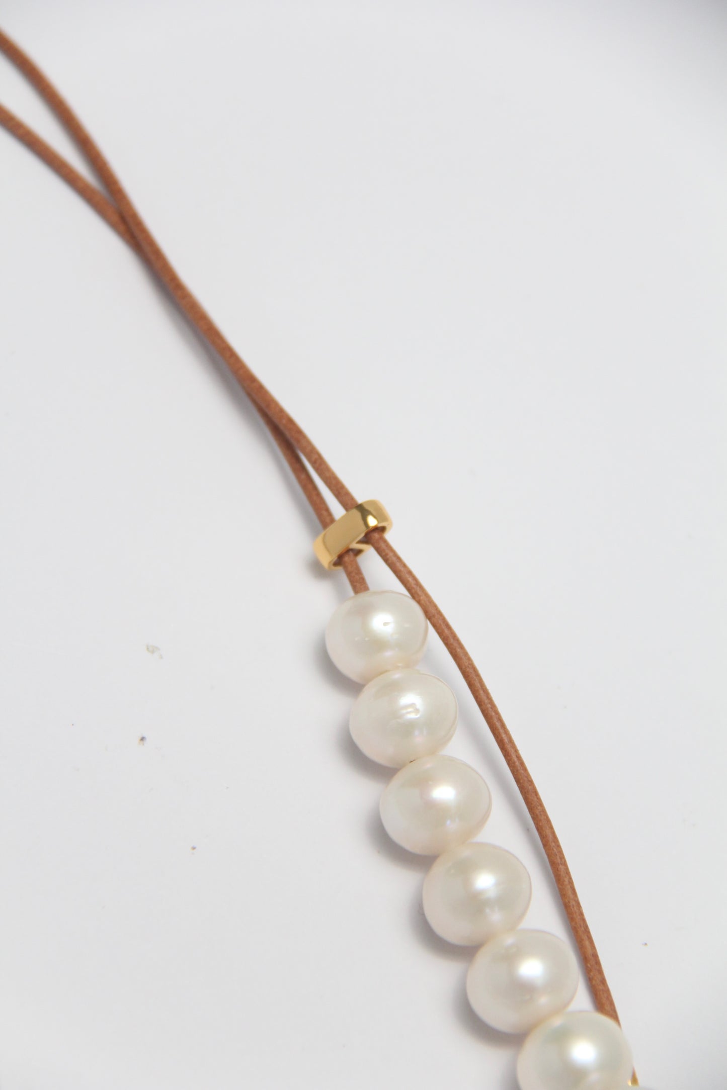 Pendant: morganite, pearls, aquamarine