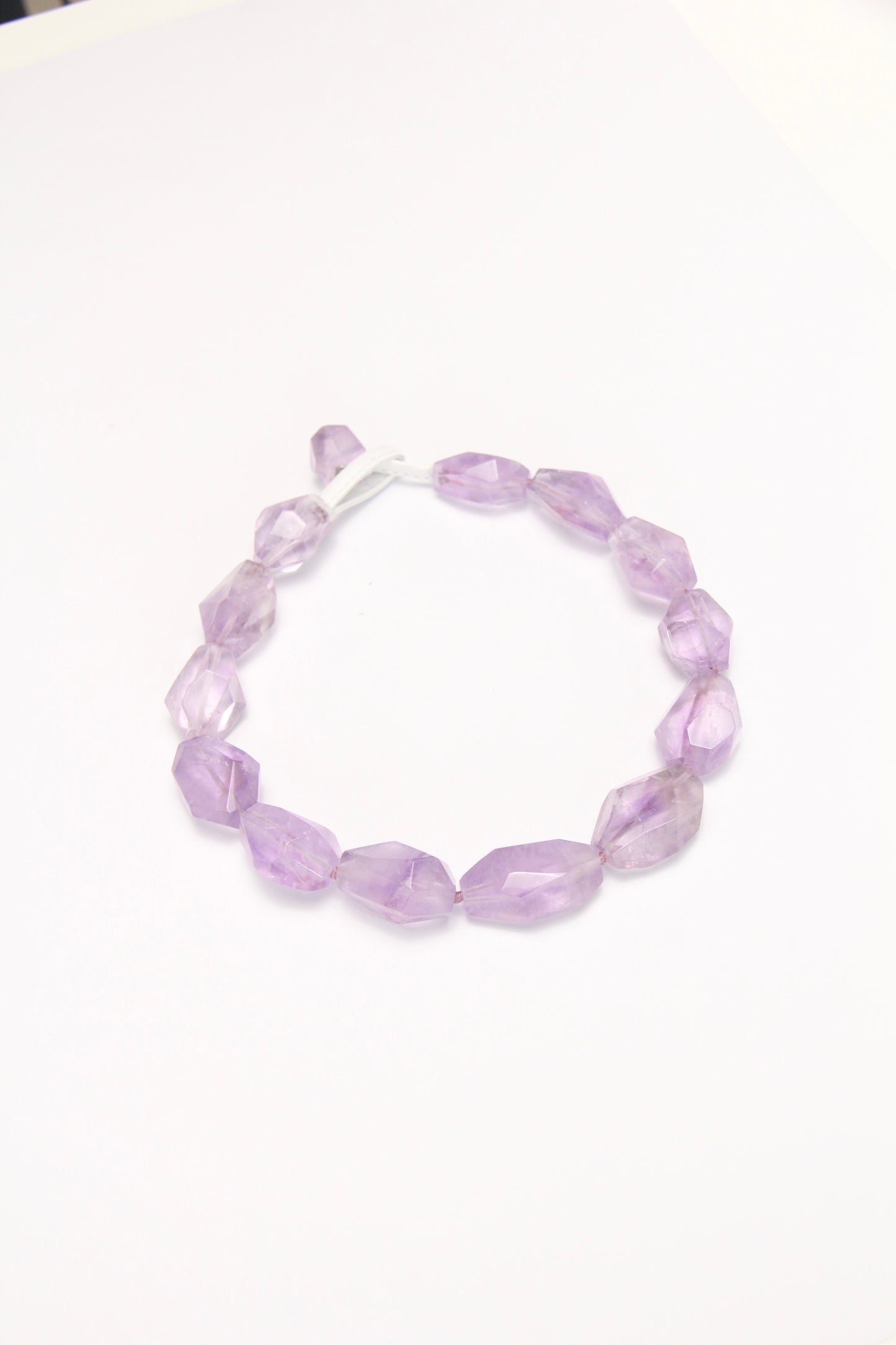 Necklace: amethyst