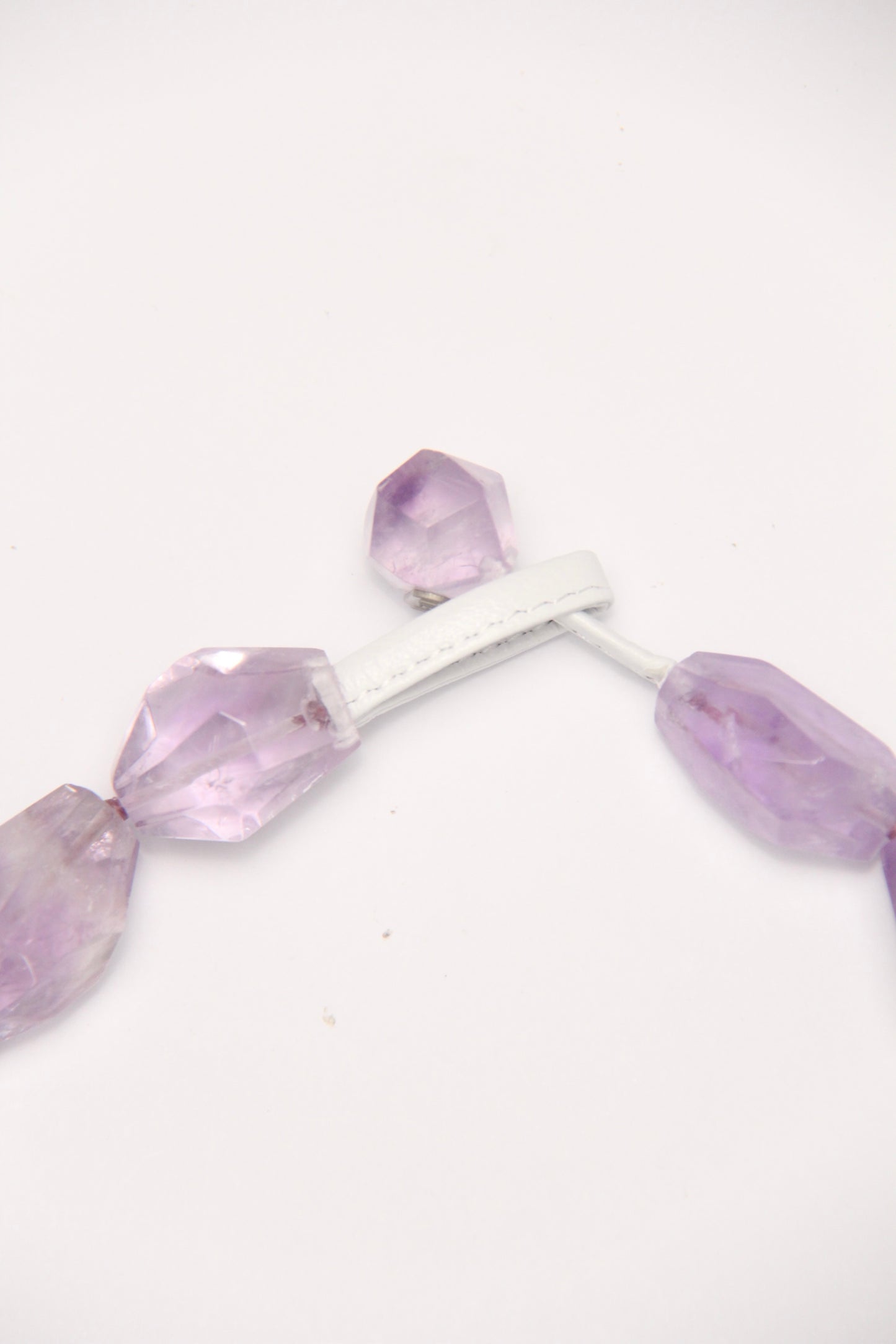 Necklace: amethyst
