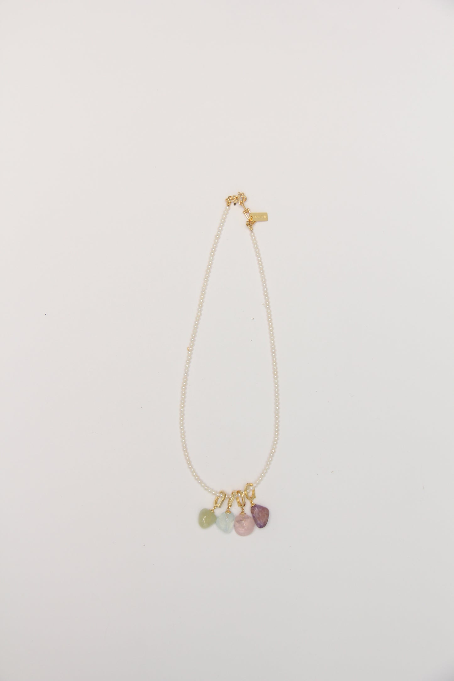 Charms: morganite,charoite
