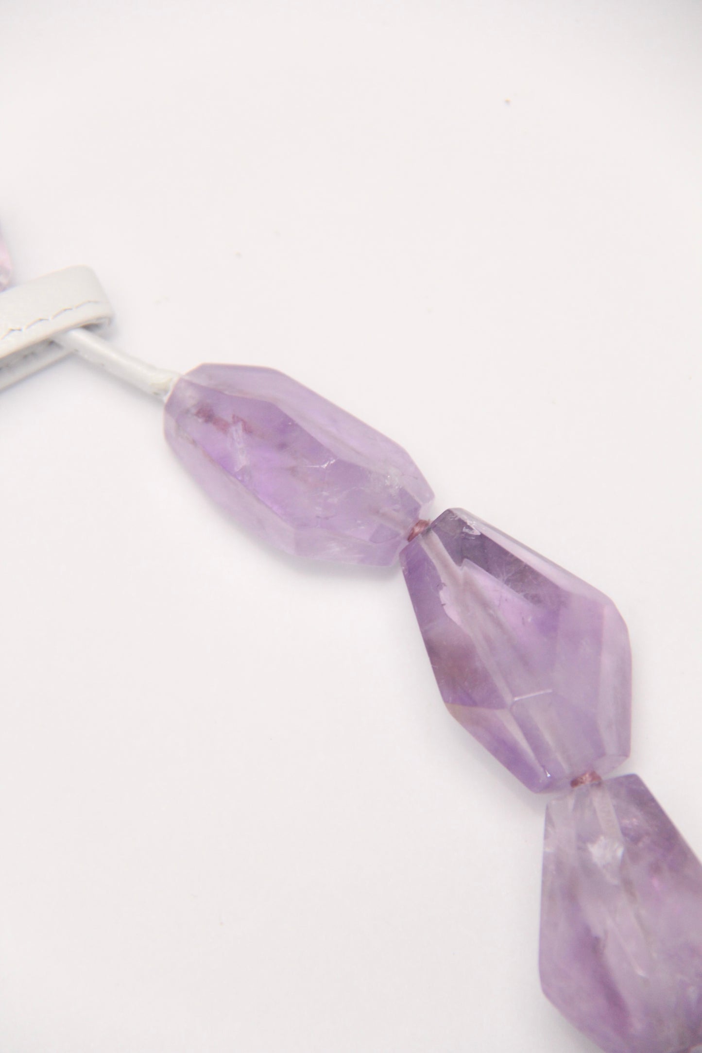 Necklace: amethyst