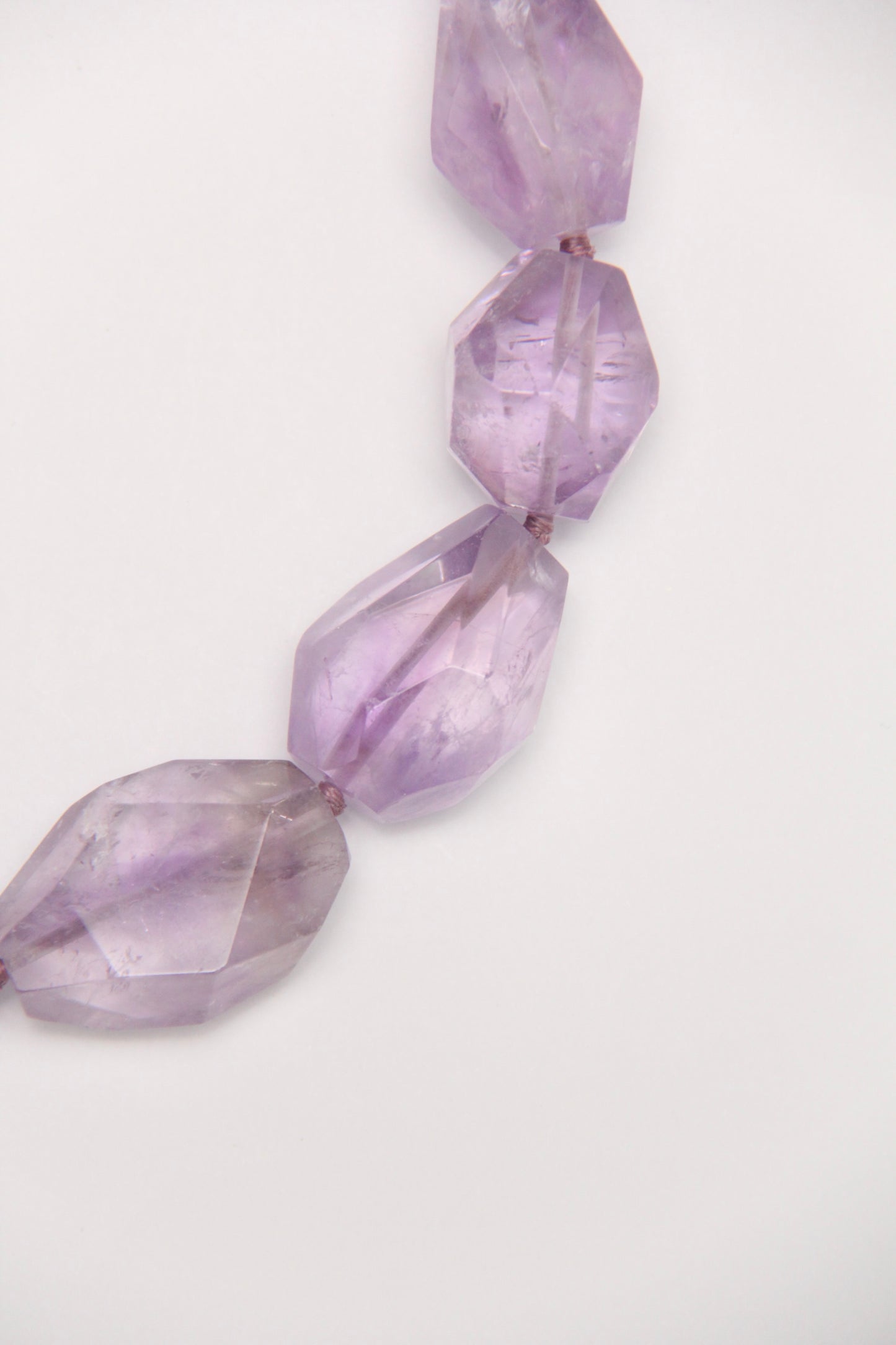 Necklace: amethyst