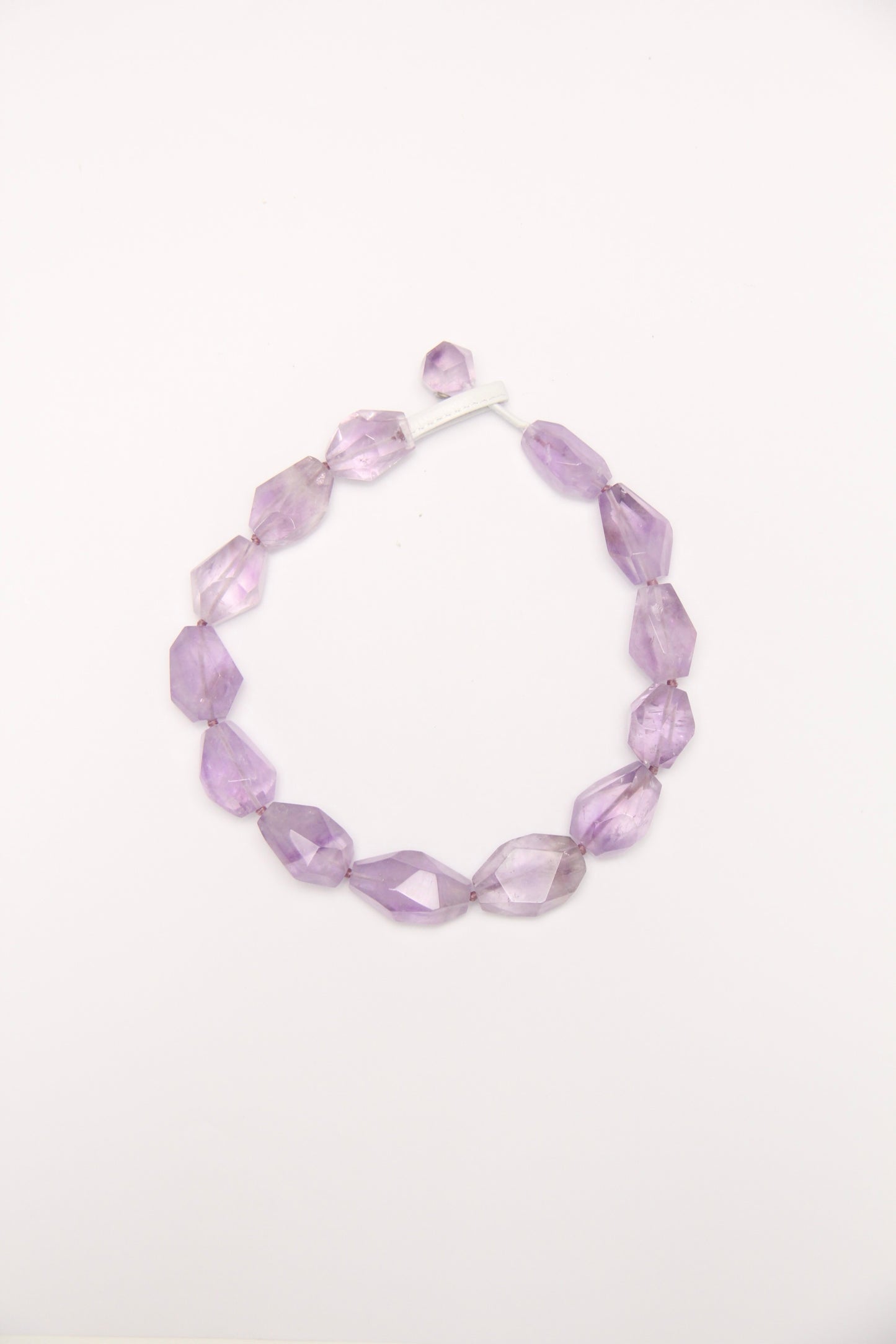 Necklace: amethyst