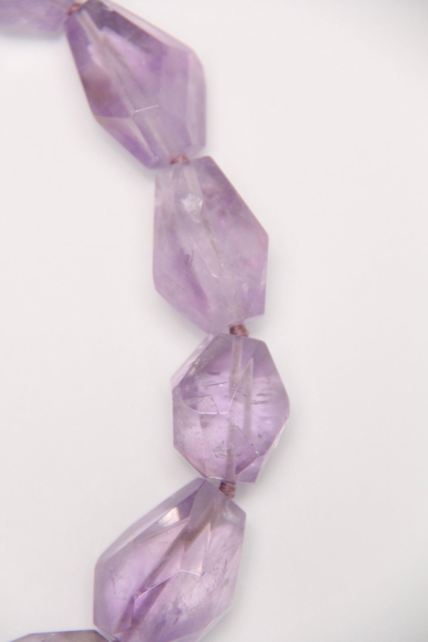 Necklace: amethyst