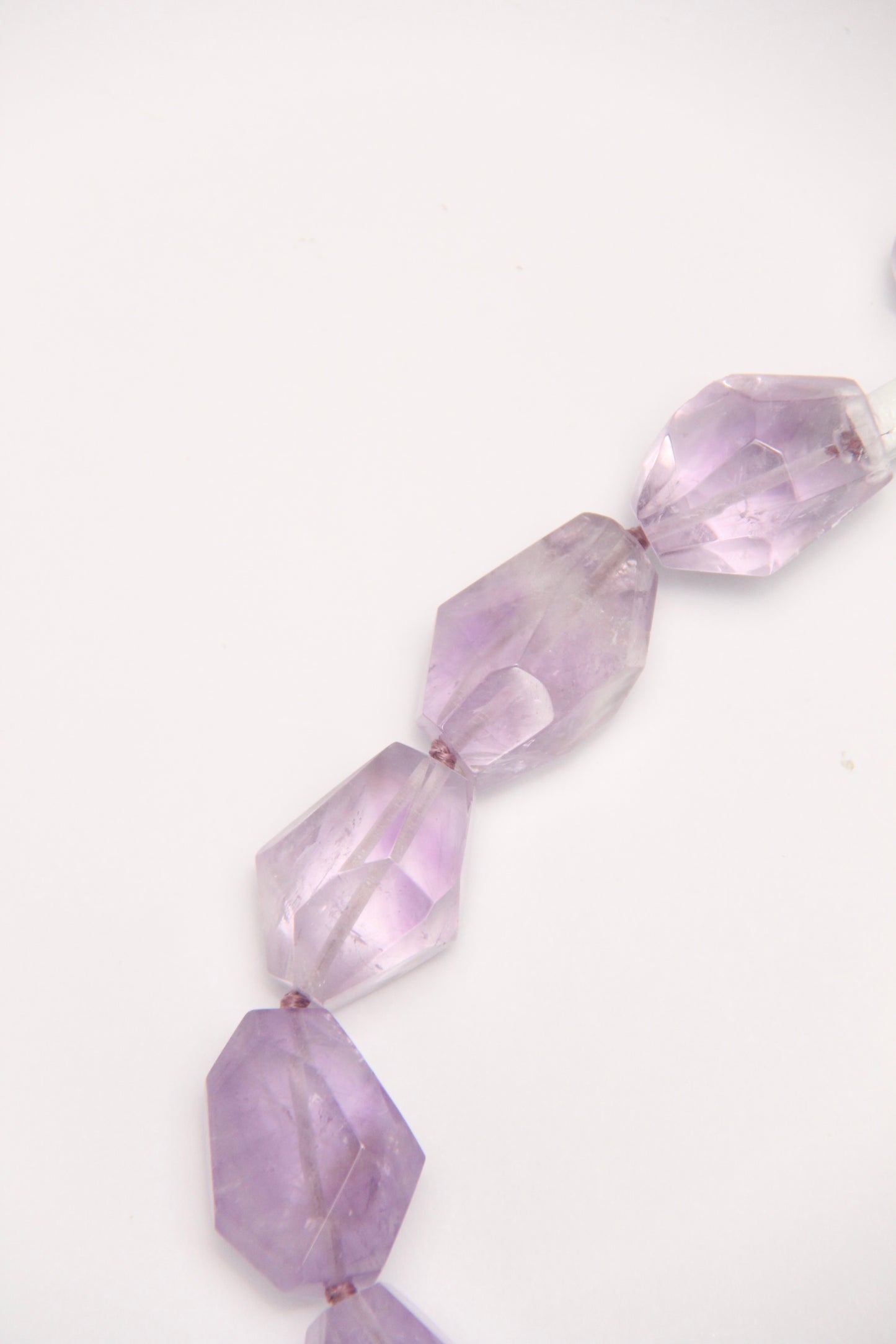 Necklace: amethyst