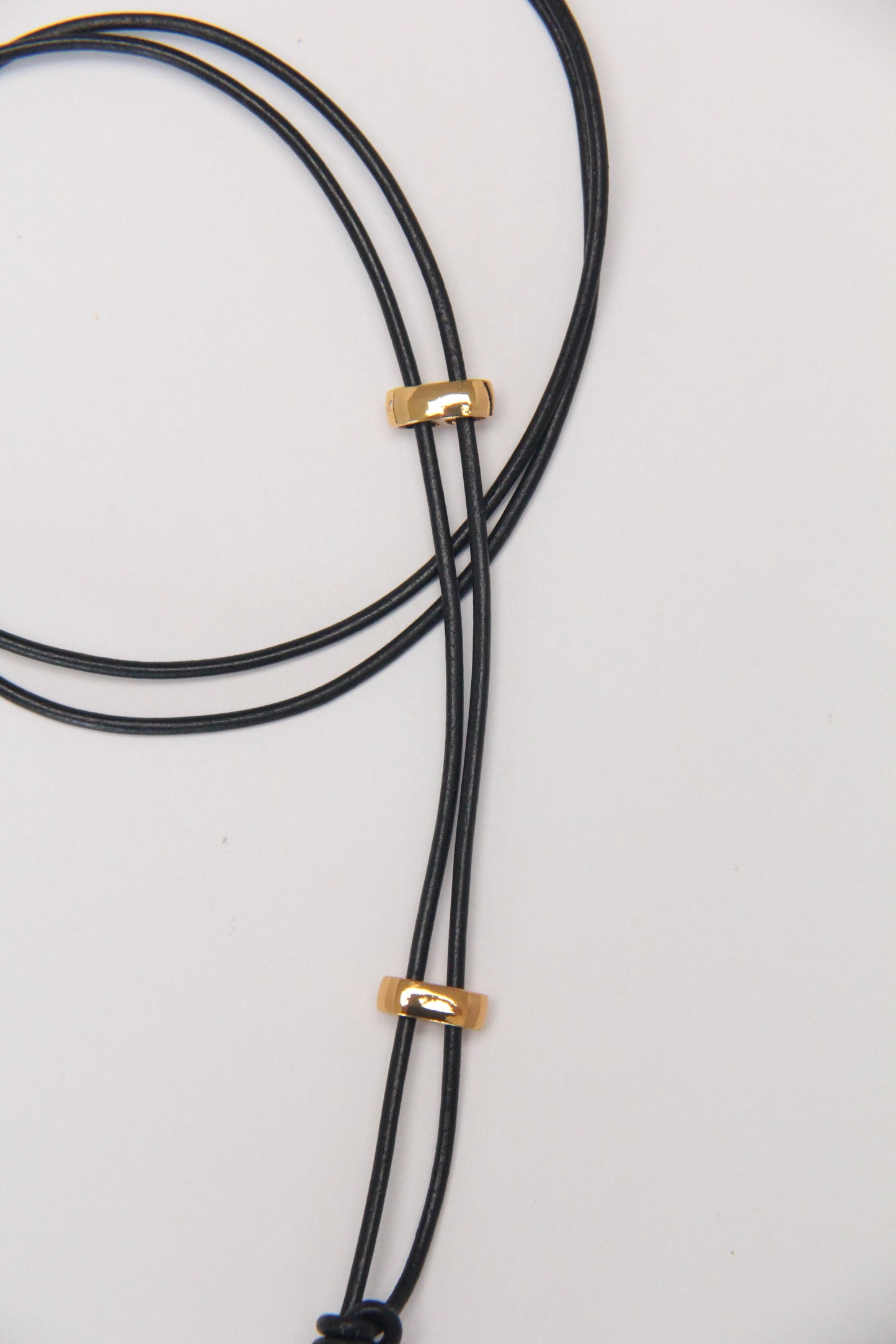 Pendant: amethyst, pearl, black tourmaline