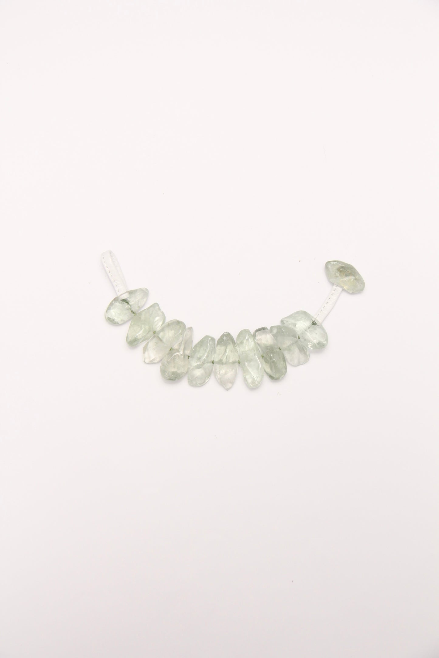 Bracelet: prasem quartz