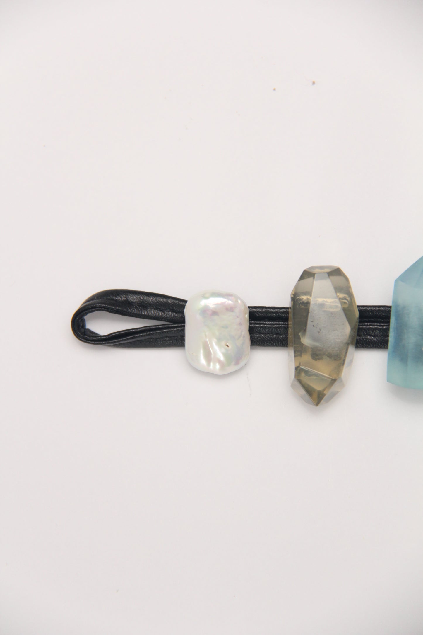 Bracelet: citrine, aquamarine, morganite, amethyst