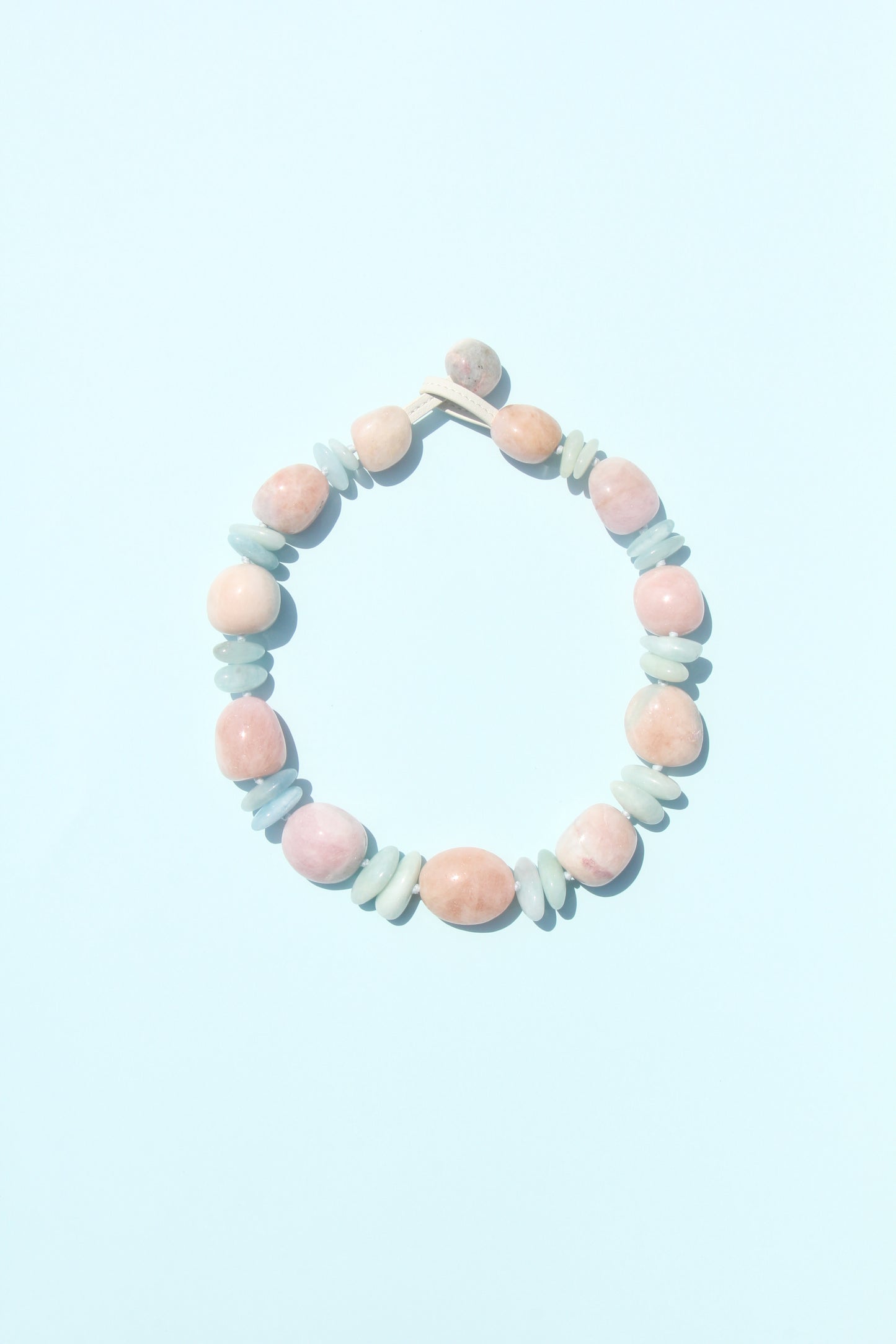 Necklace: morganite