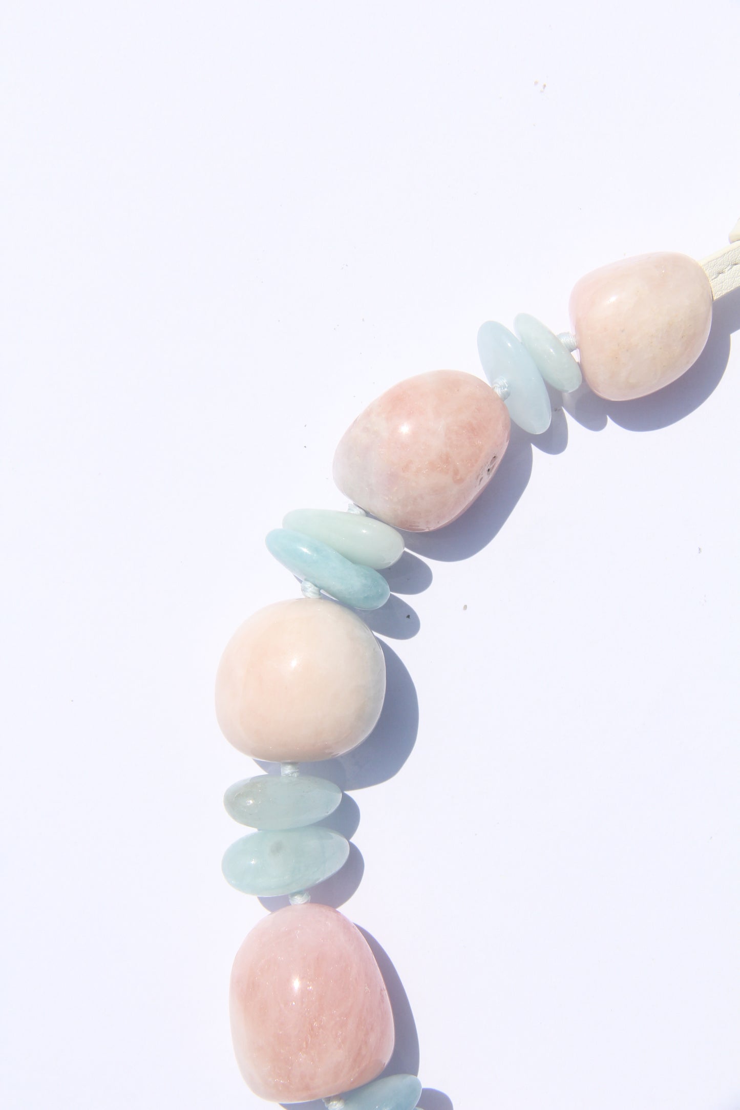 Necklace: morganite