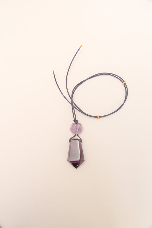 Pendant: amethyst