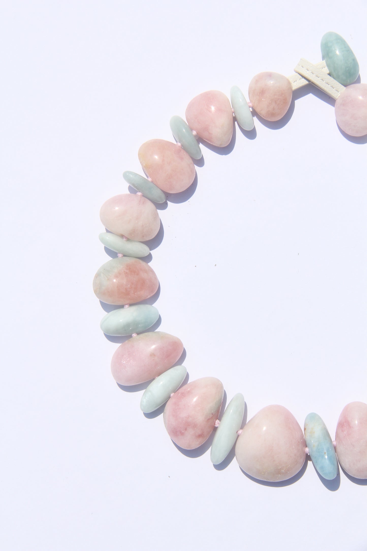 Necklace: morganite