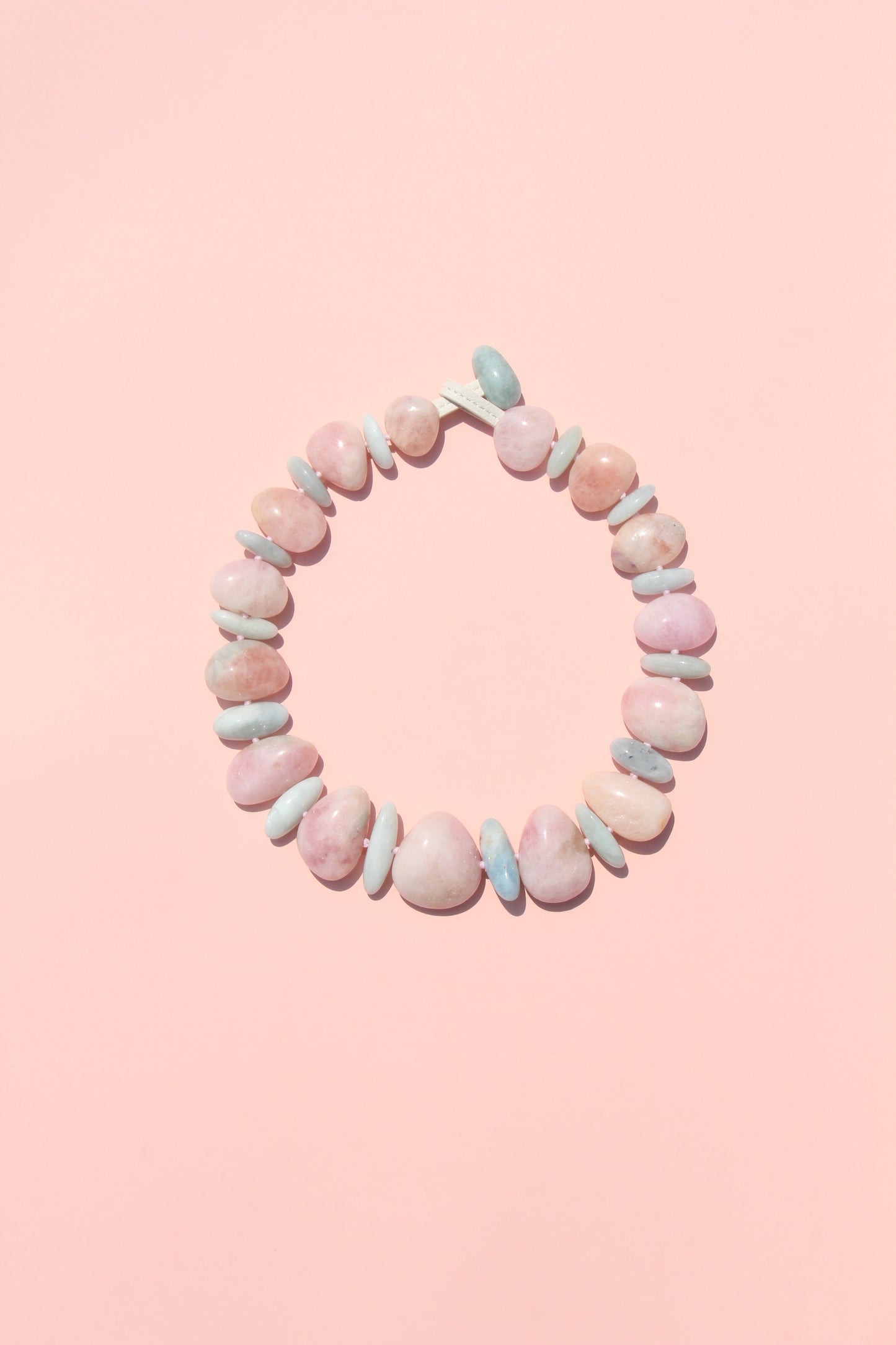 Necklace: morganite