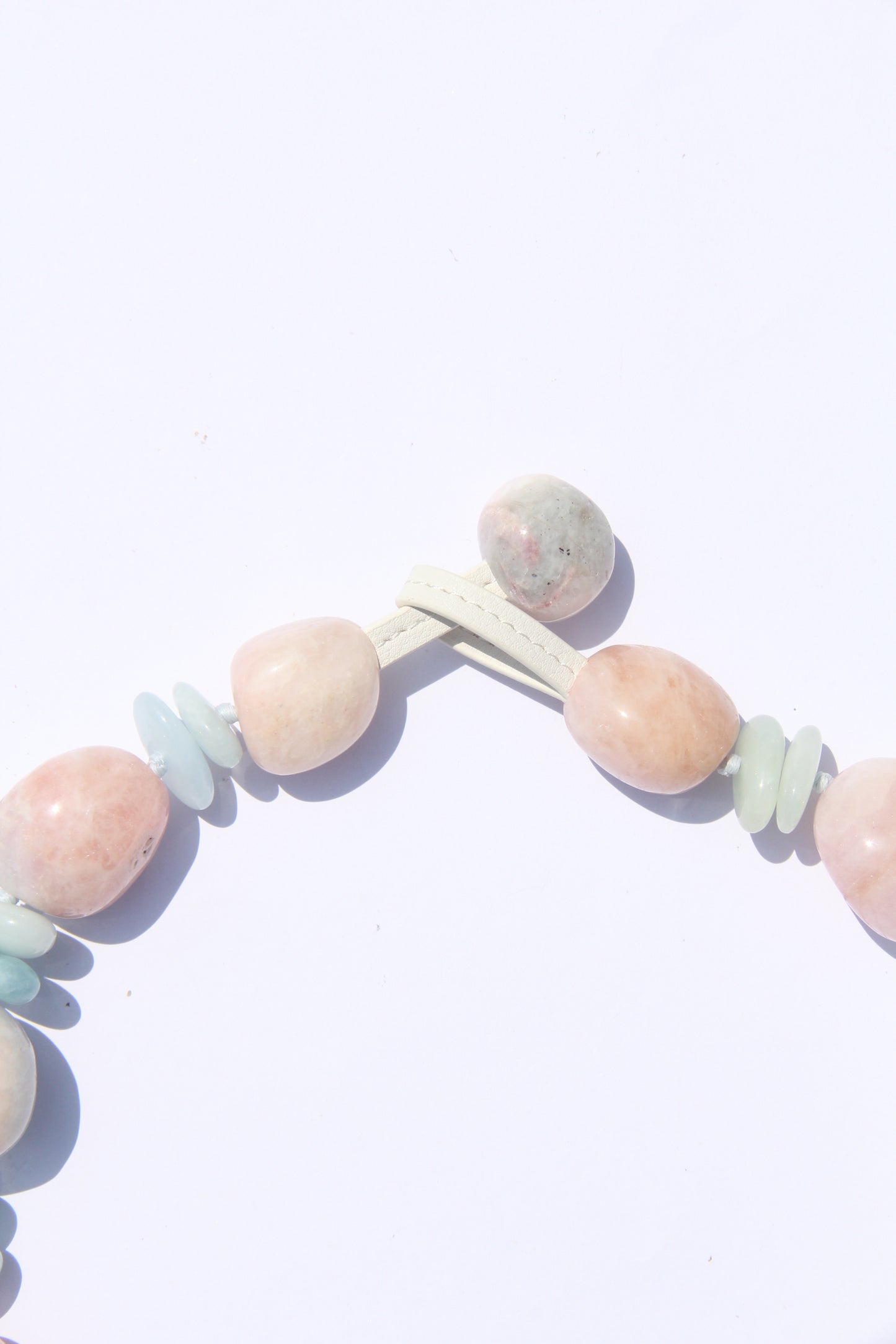 Necklace: morganite