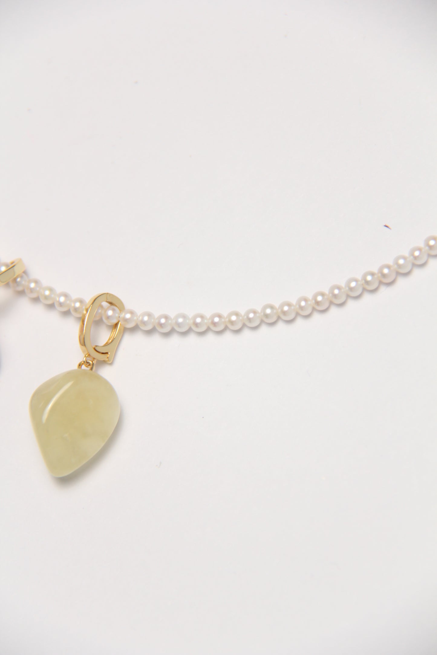 Charms: amethyst, morganite, pearls