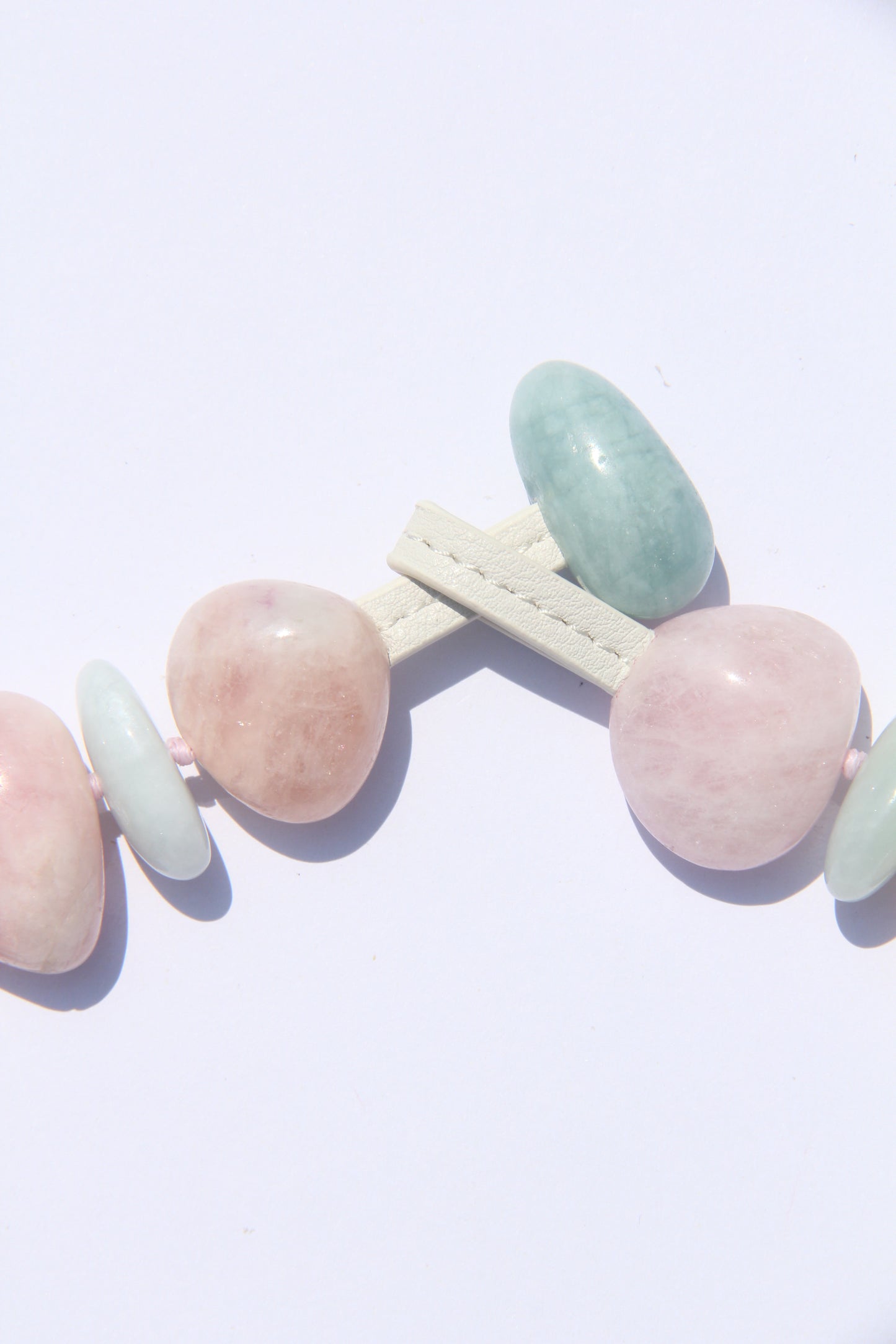 Necklace: morganite