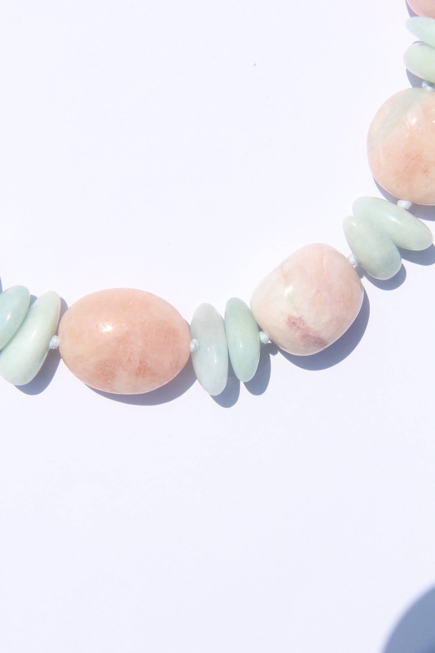 Necklace: morganite