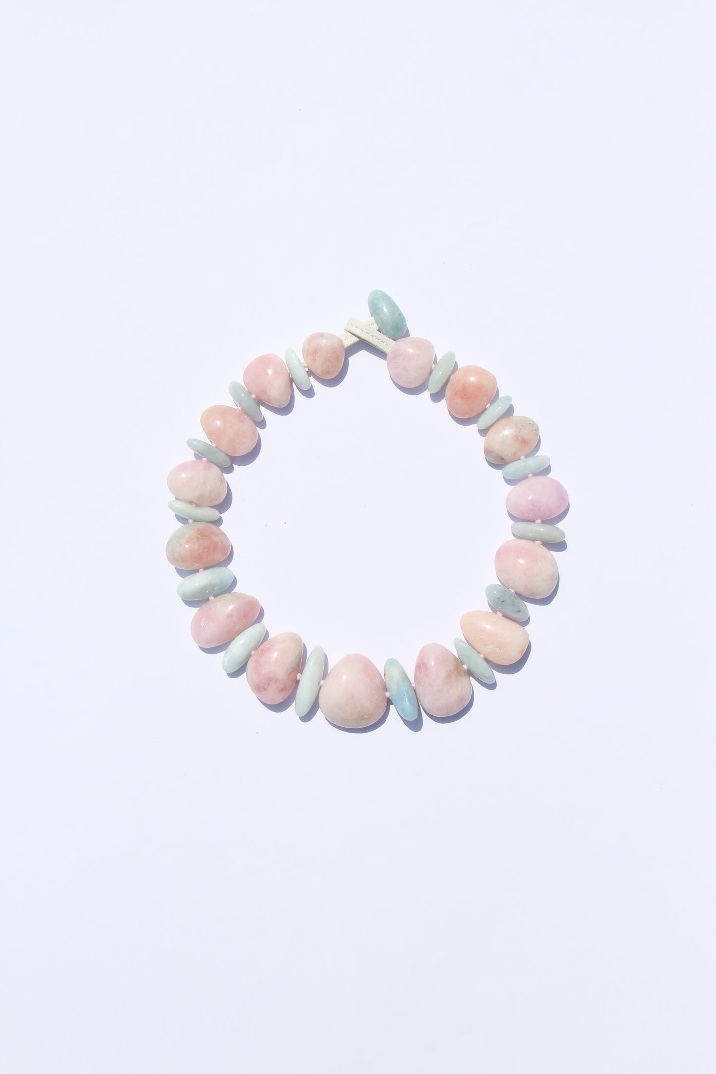 Necklace: morganite