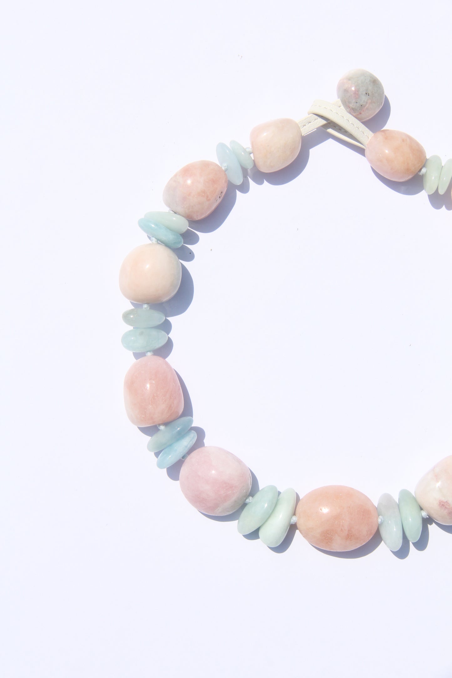 Necklace: morganite