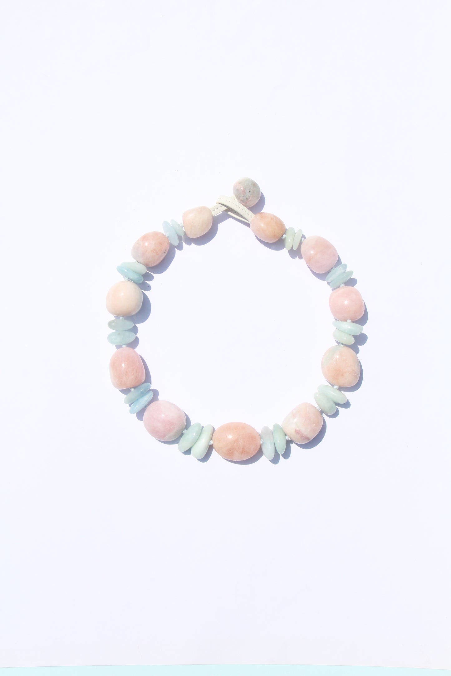 Necklace: morganite