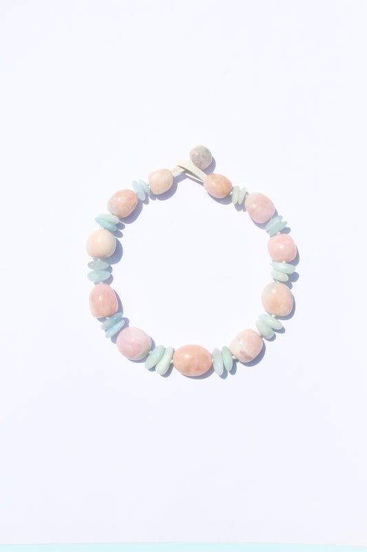 Necklace: morganite