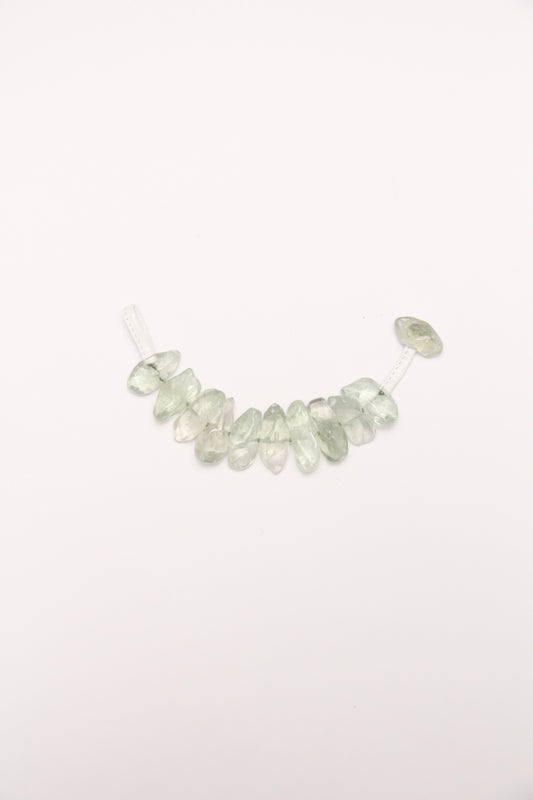 Bracelet: prasem quartz