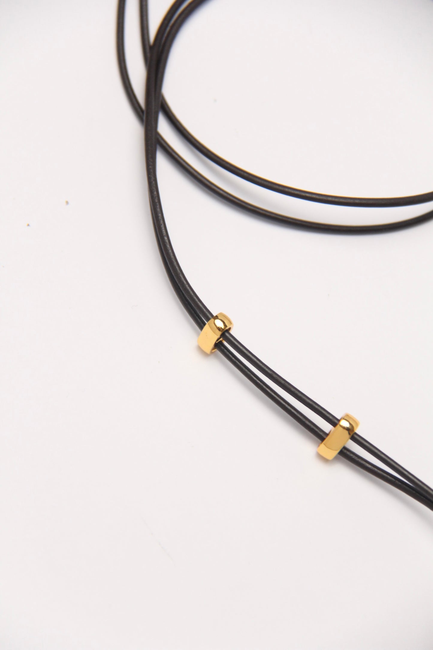 Pendant: rutilated quartz, pearls