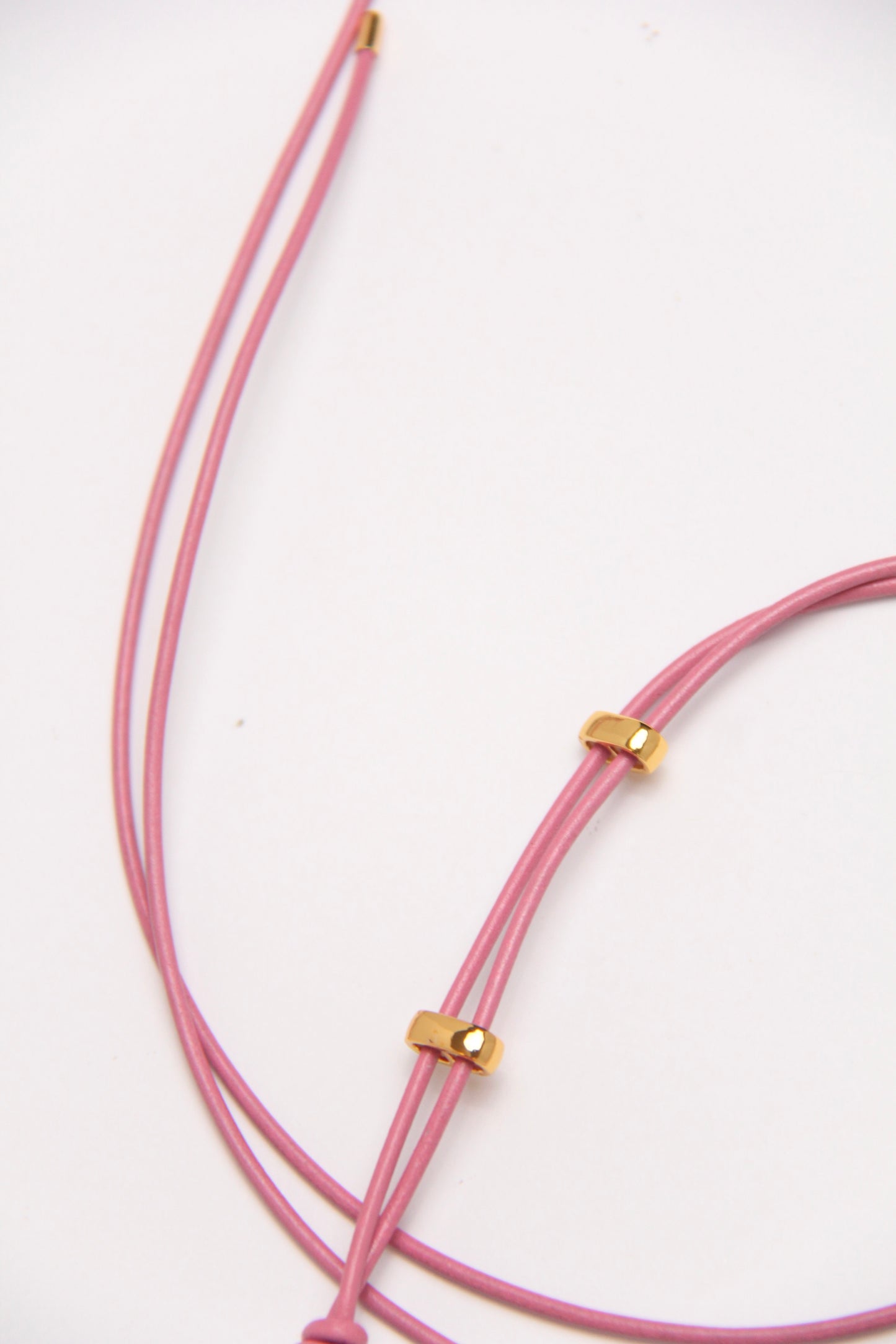 Pendant: quartz, morganite, amethyst