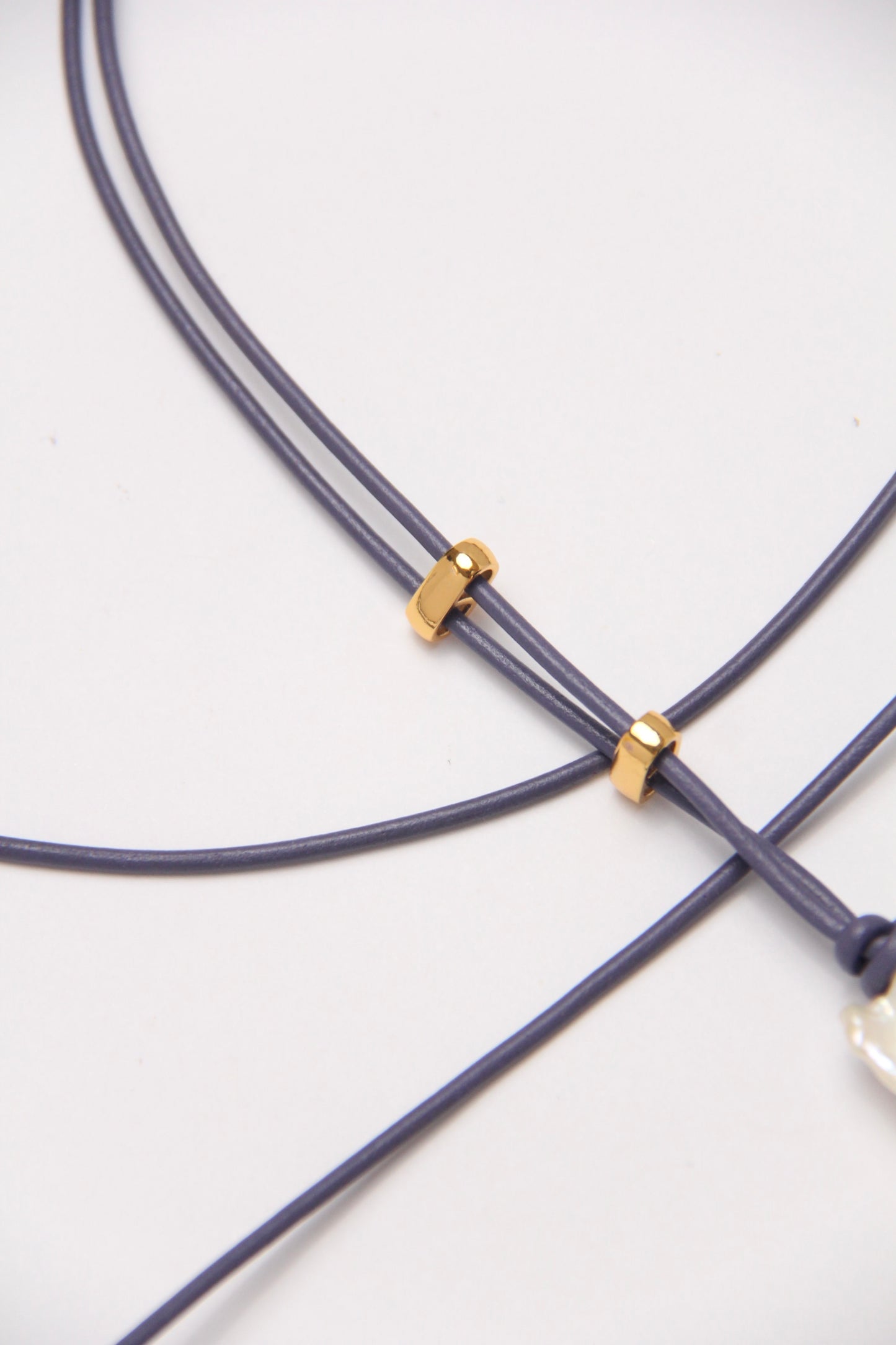 Pendant: pearl, amethyst, morganite